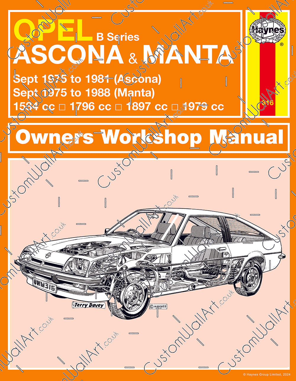 Haynes Manuals Cover At